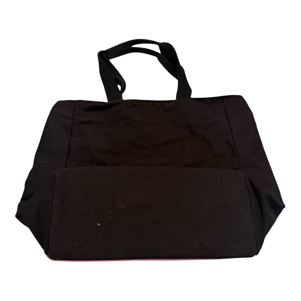 Disney Parks Happy Halloween Large Embroidered Zip Tote Mickey Mouse Pumpkin Bag - Picture 3 of 10